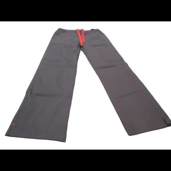Pants - Maevn Womens Gray Uniform Medical Scrub Pants Nurse Work Wear Size S​​